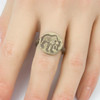 Medieval Bronze Bear Signet Ring