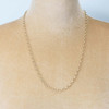 Second Hand 9ct Gold 24” Oval Belcher Chain Necklace