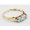 Second Hand 18ct Gold 3 Stone Diamond Ring