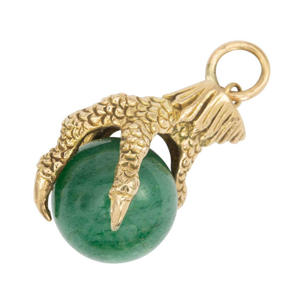 Second Hand Eagle Claw & Sphere Charm