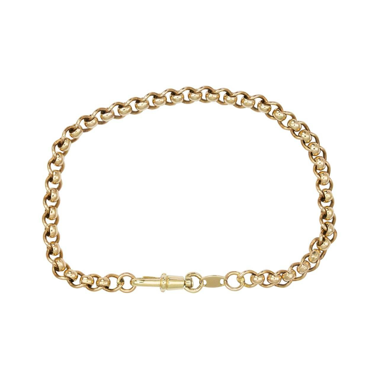 Luxury 10mm Gold Alternate Pattern Belcher Bracelet with Stones – Bling King