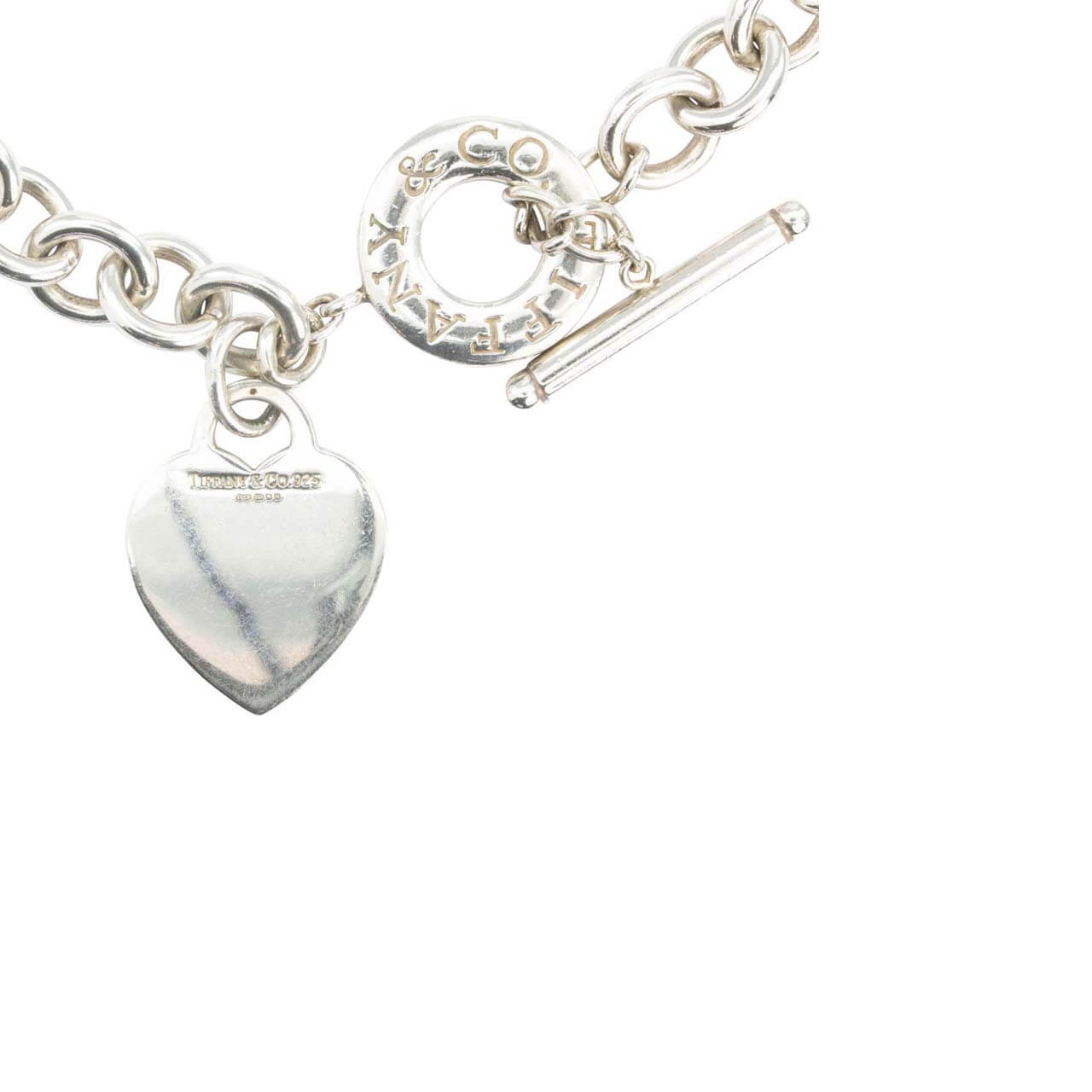 Customized Return to Tiffany Heart Tag Toggle Necklace 16, 17, 18, 19, 20  Inch | eBay