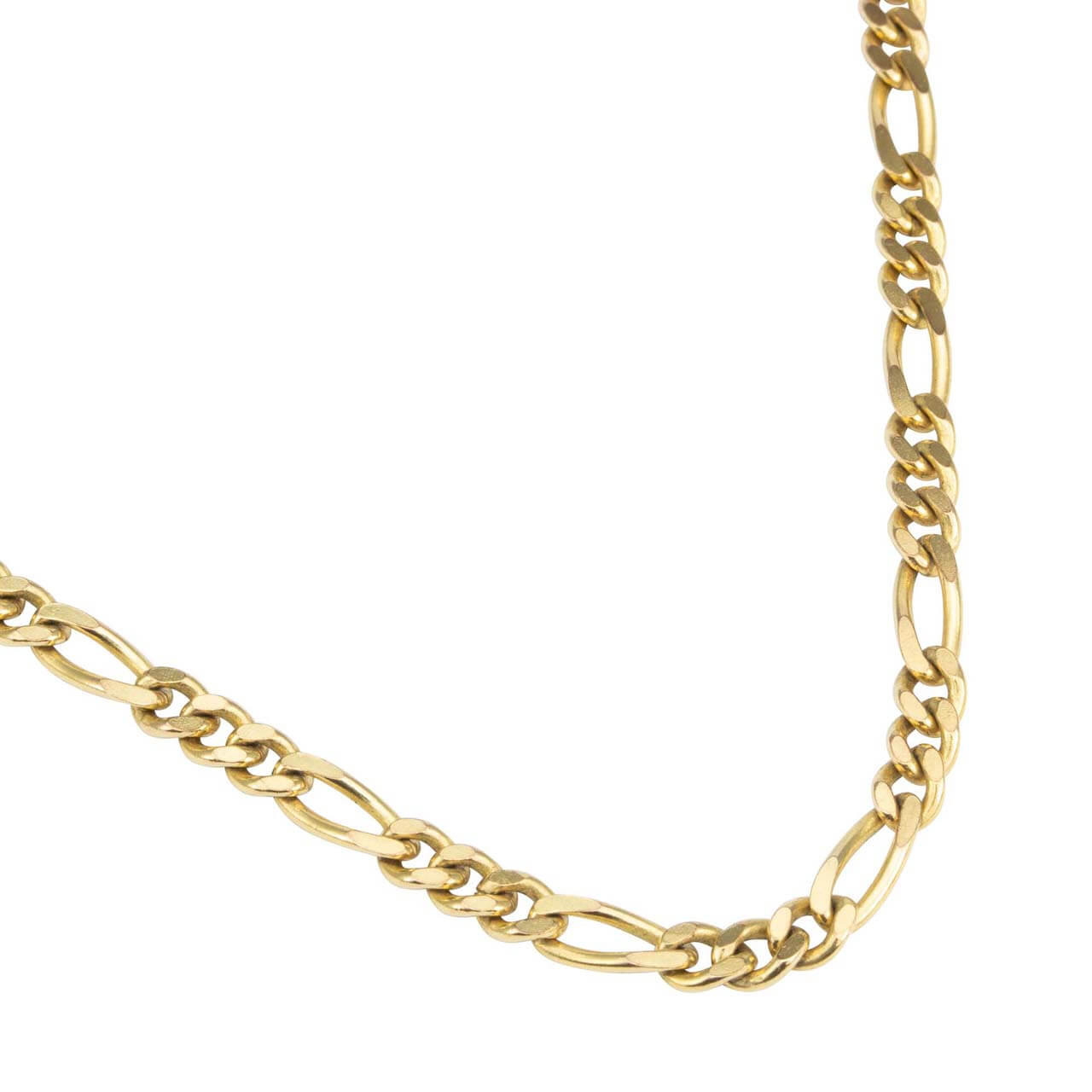 22K Yellow Gold Figaro Chain, Length 22inches – Virani Jewelers