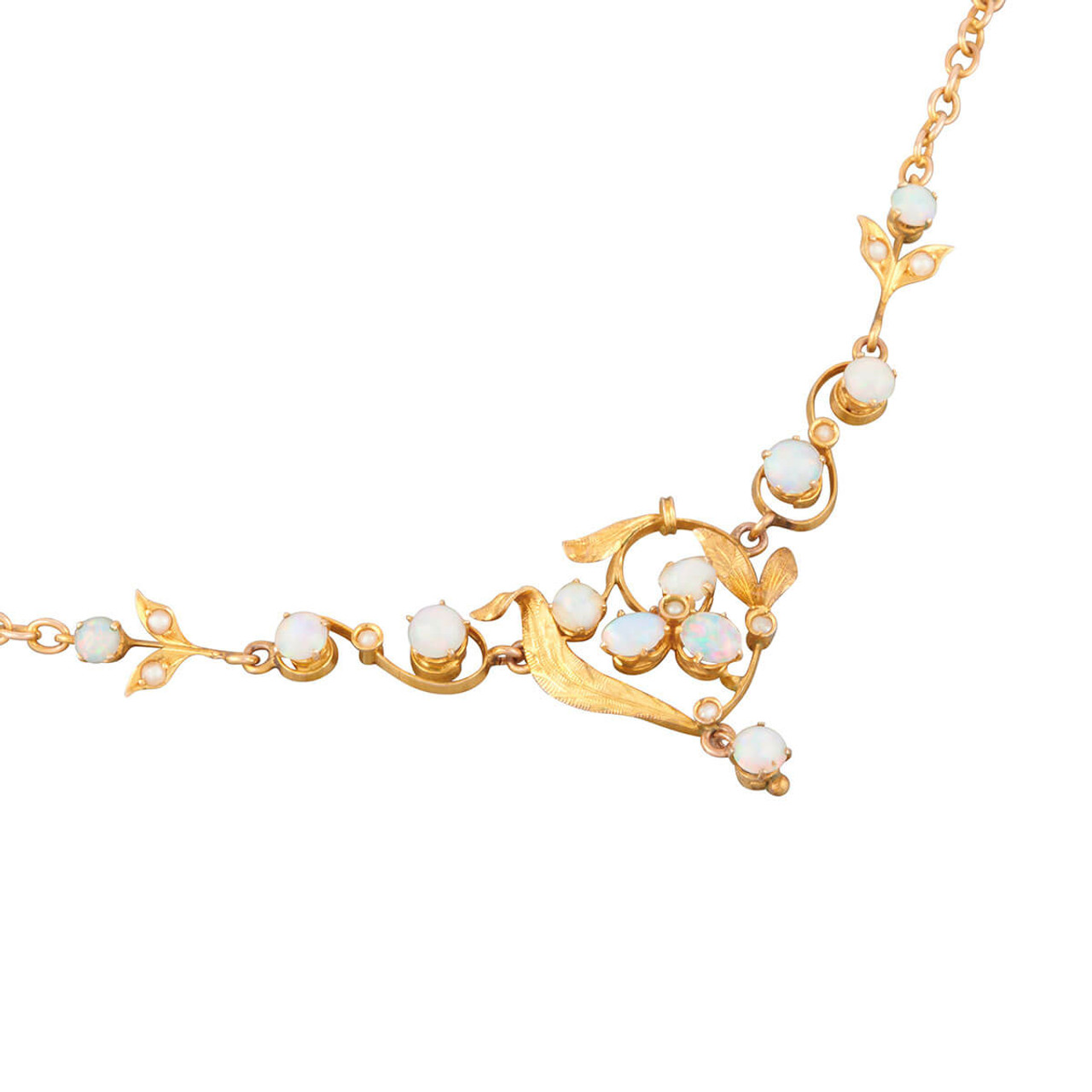 Antique Edwardian 9ct Rose Gold Albert Chain Necklace – Antique Jewellery  Online