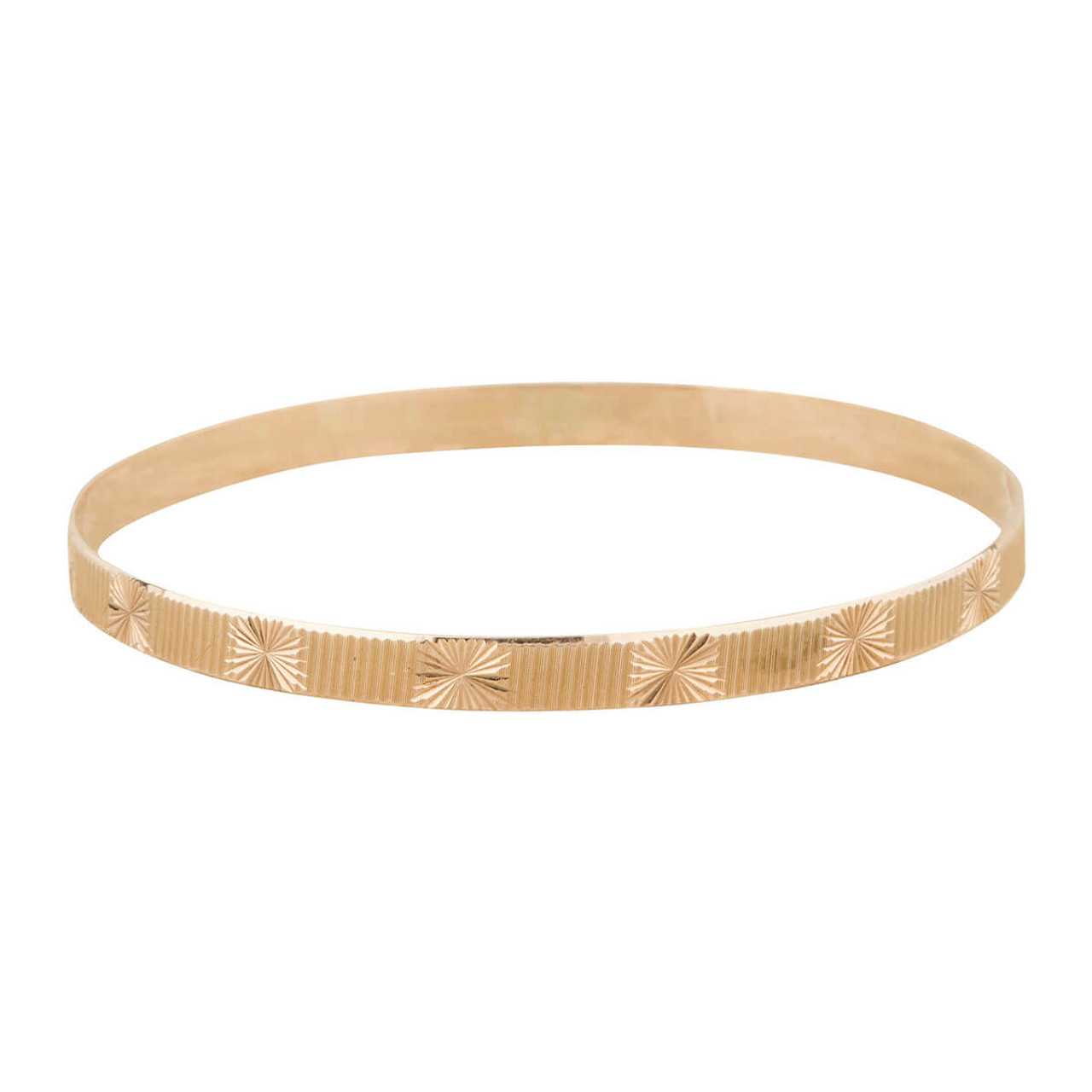 14 carat used gold slave bracelet | Fruugo QA