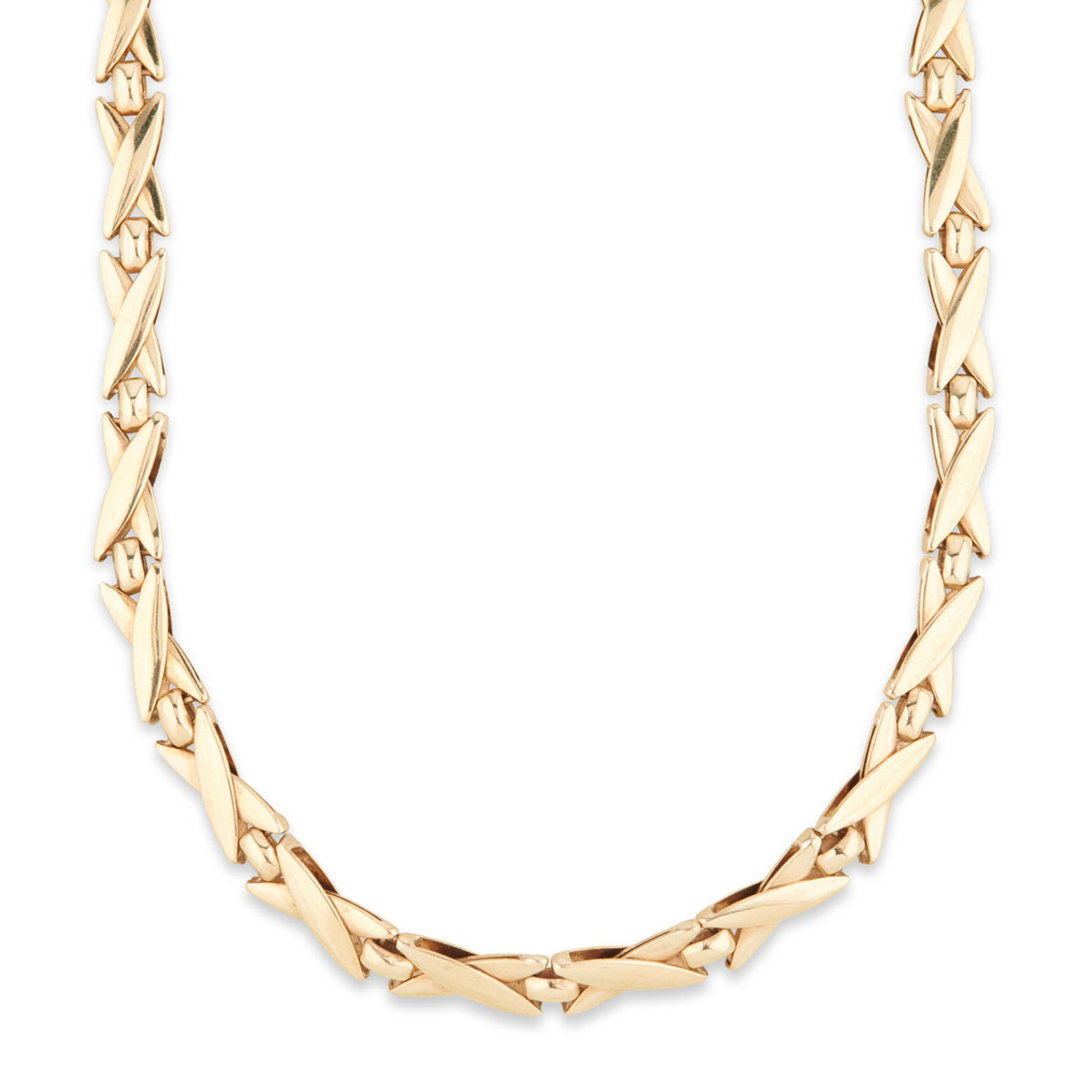 9CT GOLD MESH NECKLACE
