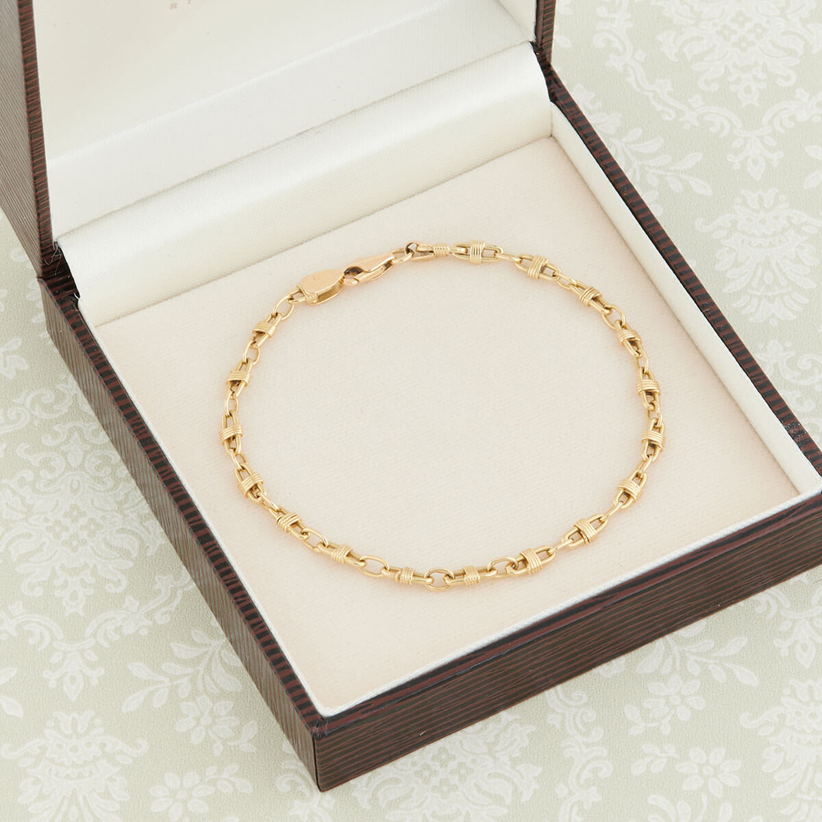Second Hand 14ct Gold Long & Short Bracelet RH Jewellers