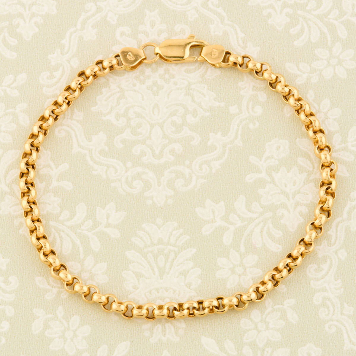 Second Hand 18ct Gold Belcher Bracelet RH Jewellers