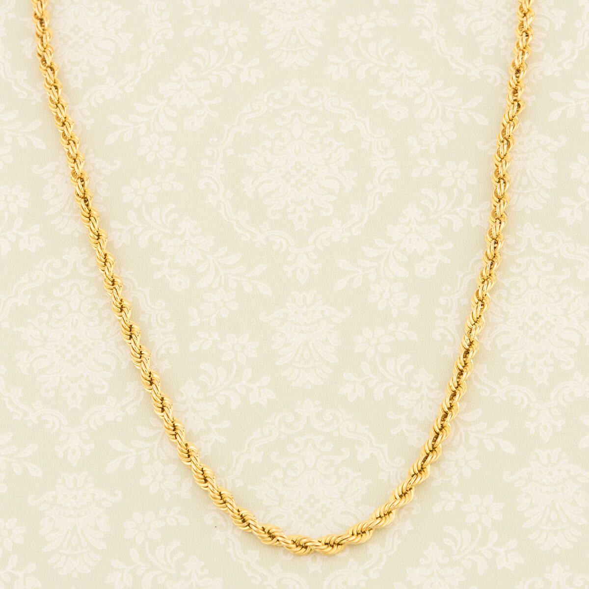 Second Hand 9ct Gold 24” Rope Chain Necklace | RH Jewellers