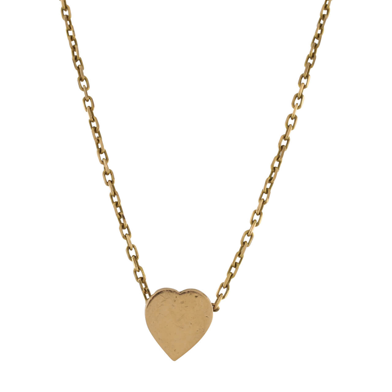 9ct Yellow Gold 3-Heart Charm Box Chain Necklace – Harper Kendall