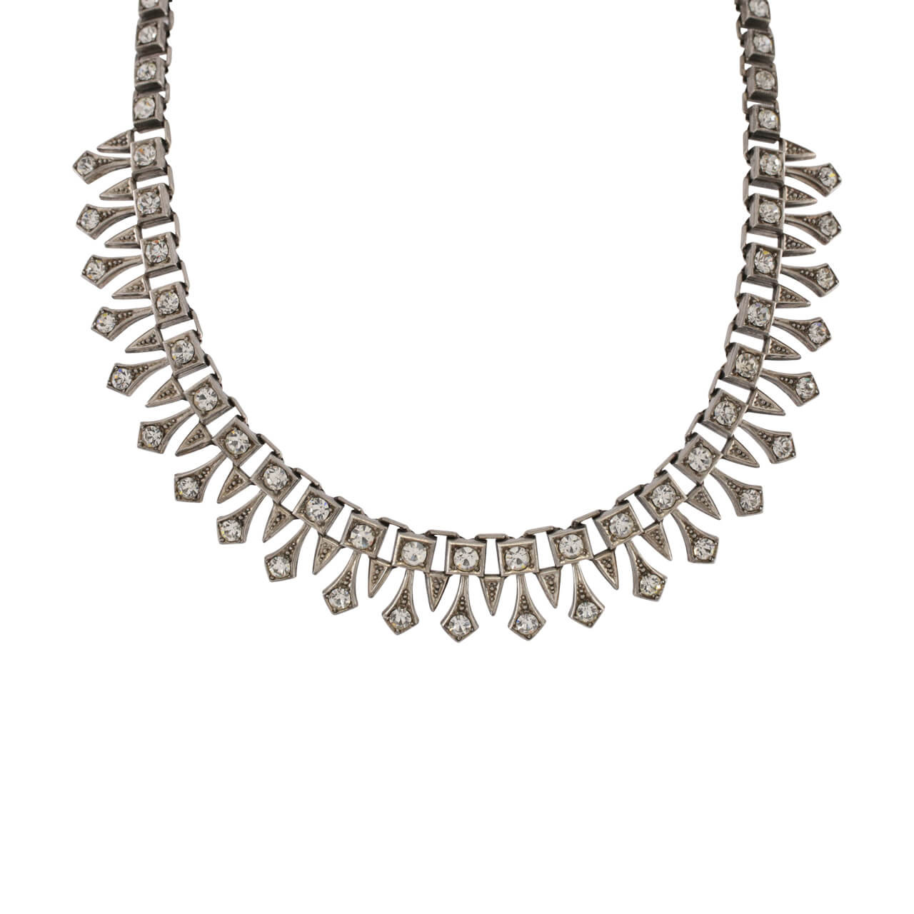 Platinum 1ctw Diamond Filigree Vintage Art Deco Pin Pendant Necklace –  Mills Jewelers & Loan