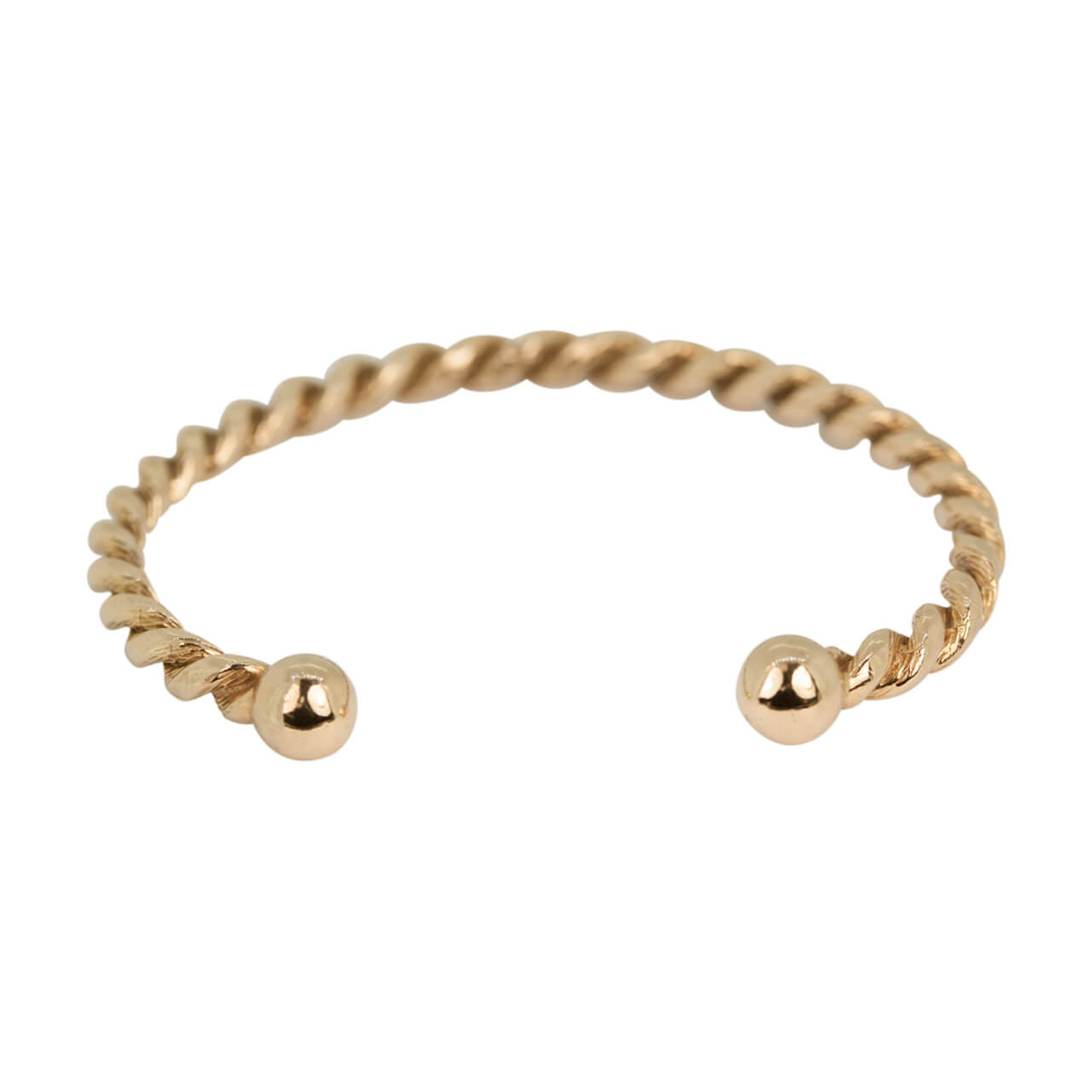 Twisted torque bangle Clearance