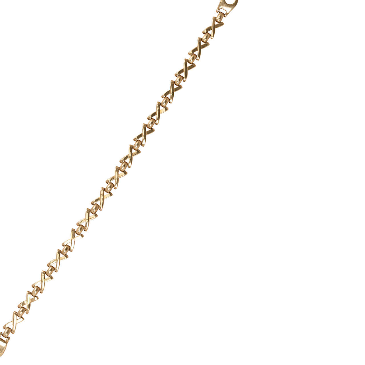 Second Hand 9ct Gold Kisses Link Bracelet | RH Jewellers