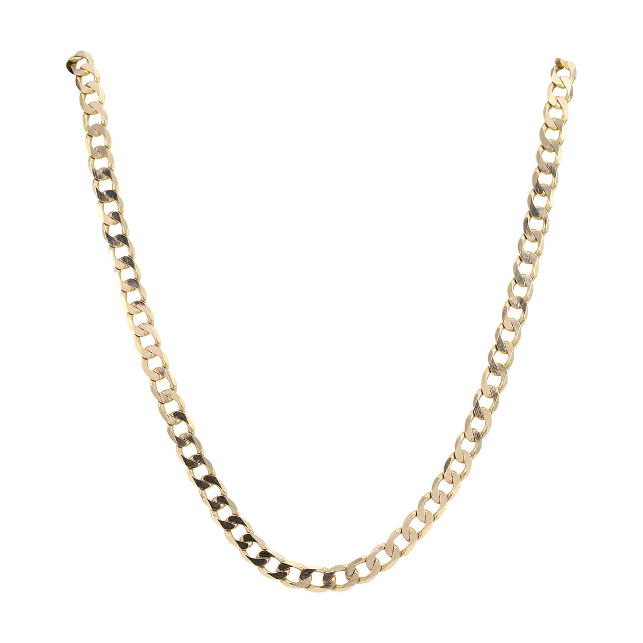 Second Hand 9ct Gold 22” Curb Chain 