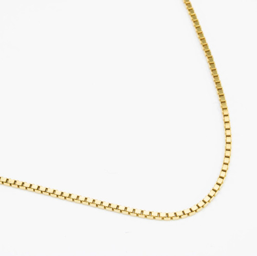 Second Hand 18ct Gold 22” Box Chain 