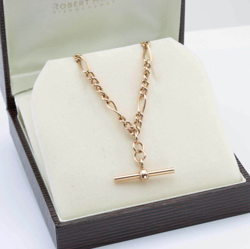 9ct Gold T- Bar Necklace – Swax Jewellery Barmouth