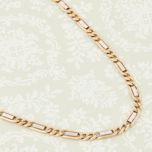 Second Hand 9ct 2 Colour Gold 18 