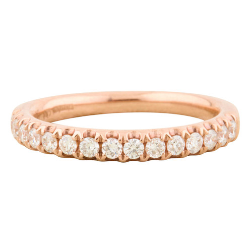 9ct Rose Gold 15 Stone Diamond Eternity Ring