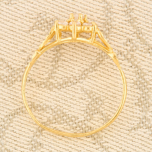 Second Hand 22ct Gold Paste Cluster Ring RH Jewellers