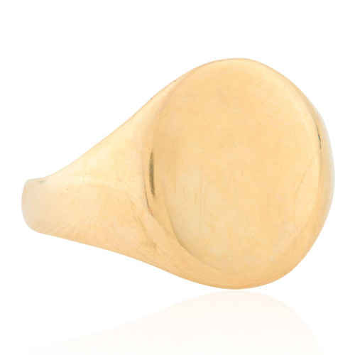 Vintage 9ct Gold Signet Ring 1963-1964 Main Image