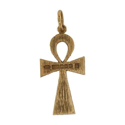 Men's Gold Diamond Snake and Cross Necklace | Gogo Lush