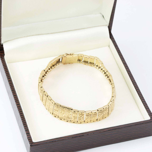 14ct 585 Gold Bracelet For Sale at 1stDibs | 585 gold bracelet price, 585  gold price, gold bracelet 585