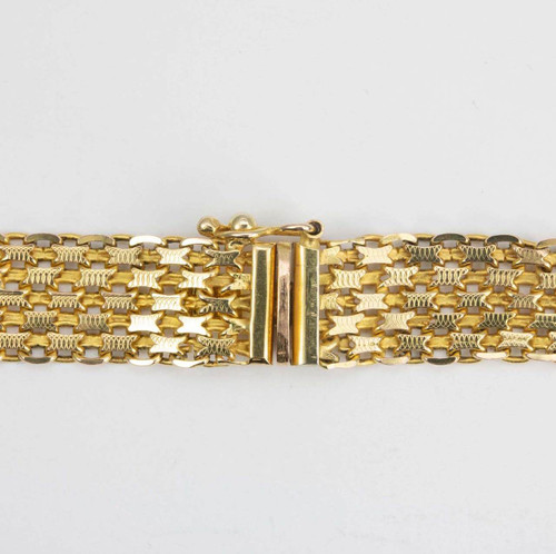 9ct Gold Milanese Collar Necklace 