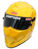 Simpson Diamondback Helmet Snell sa2020 Yellow