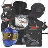 Nascar Helmet Kit (3 Cond.) Coiled Cord With Ear Cups