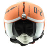 Open Face Scooter Helmet Osbe Gpa Aircraft Tornado Orange Army + Mask