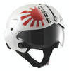 Open Face Scooter Motorcycle Helmet Osbe Gpa Aircraft Tornado White Japan