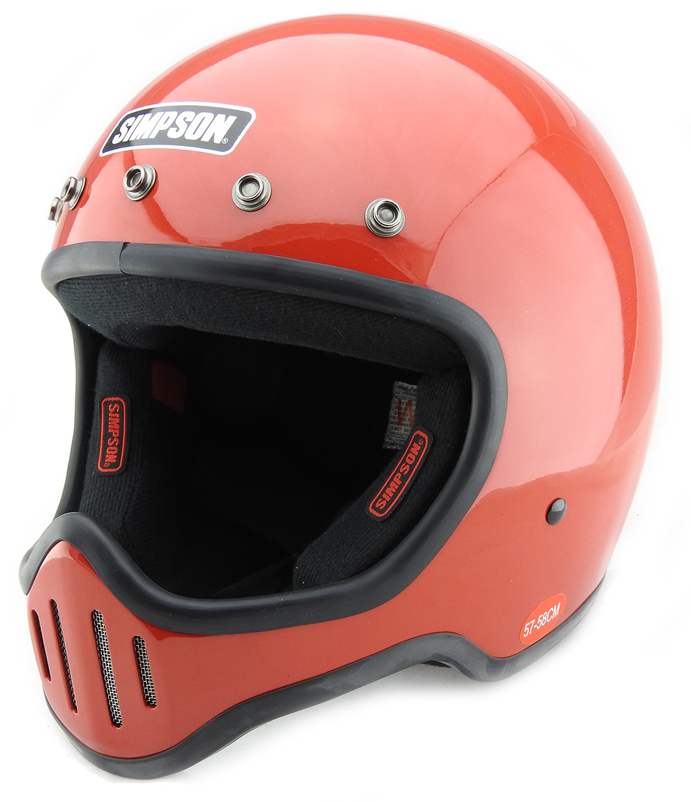 Simpson M52 Helmet Red