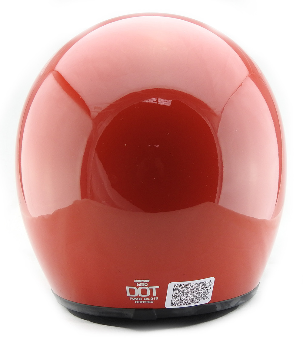 Simpson M52 Helmet Red