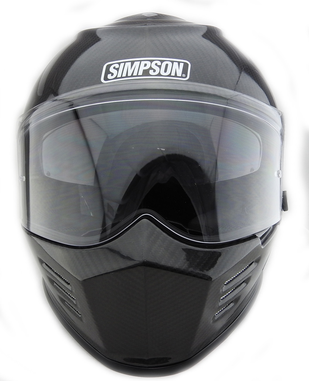 simpson venom black visor