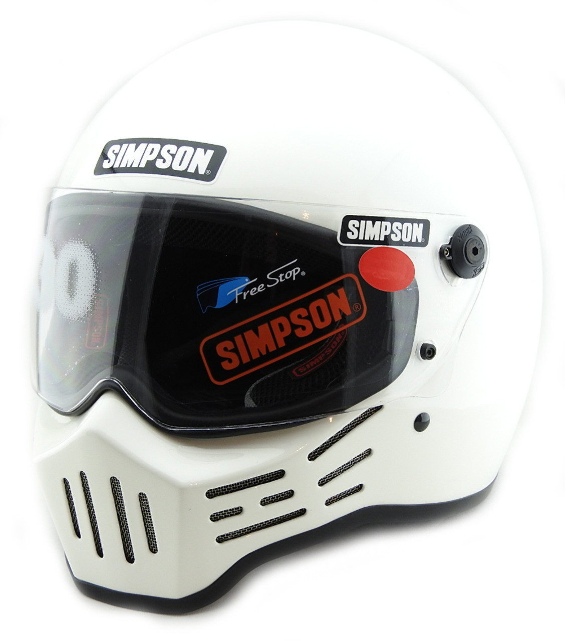 Simpson M30 Helmet Gloss White