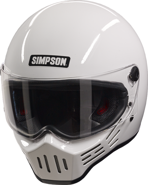 Simpson M30 Helmet Gloss White
