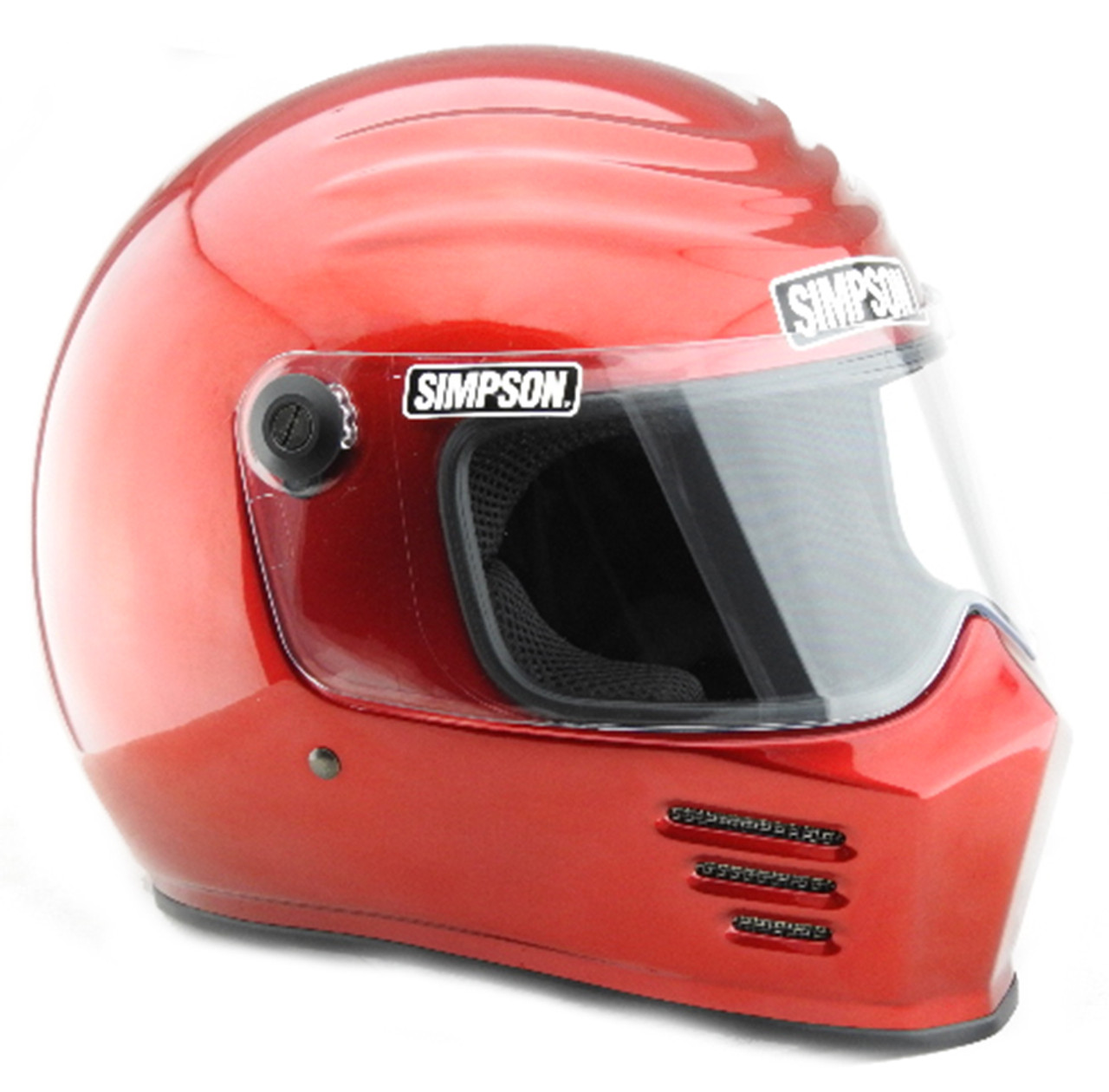 Simpson Outlaw Helmet Snell M2015 M2020 Candee Red Xs-Xxl