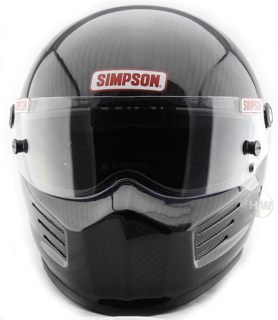 Simpson Bandit Carbon race Helmet Snell Sa2020 Xs-Xxl Fia 8859