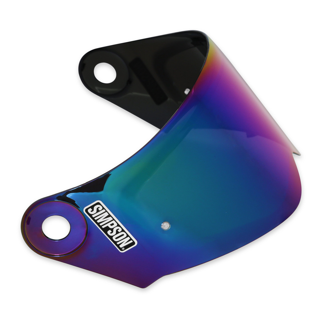 Simpson Darksome Mod Outer Visor Blue Mirror Irridium