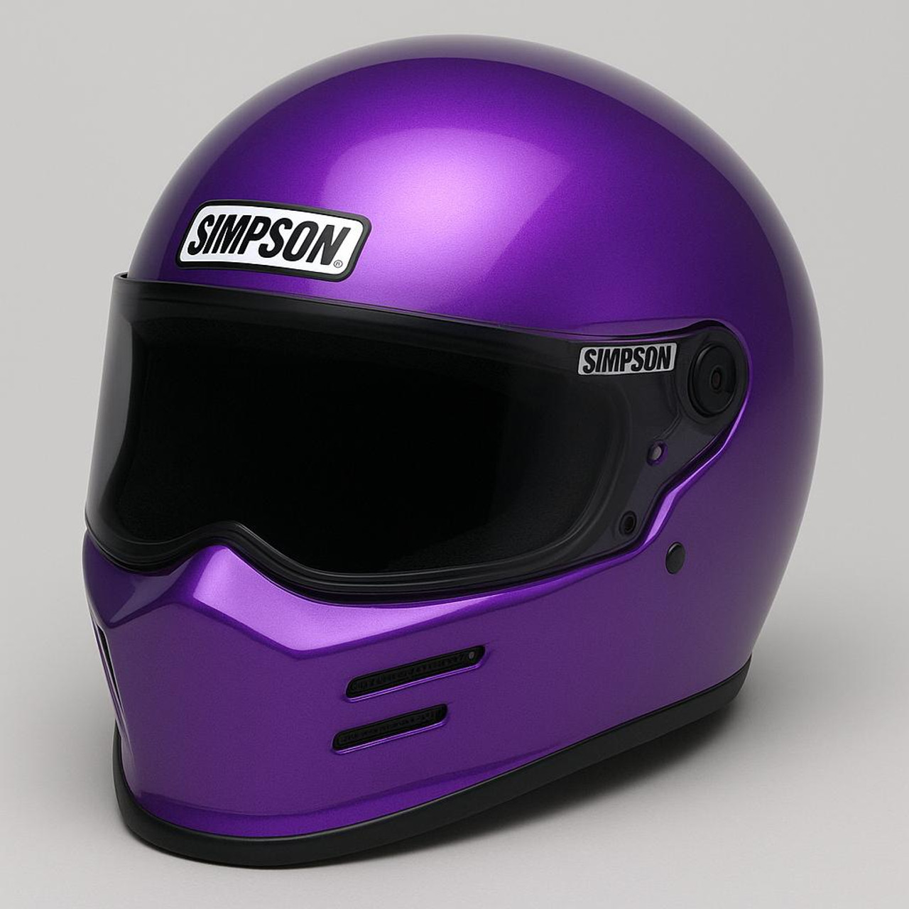  Simpson Super Bandit Helmet Snell Sa2020 Purple