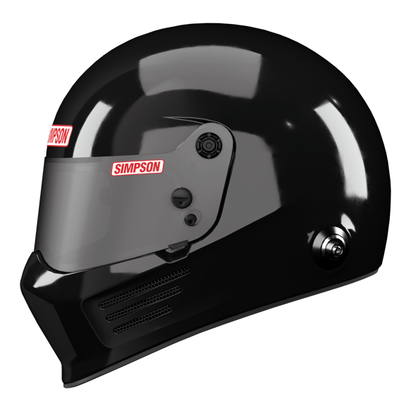 Simpson Bandit Helmet Snell Sa2025 Gloss Black