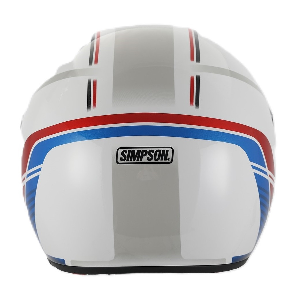 Simpson M30 Bandit Helmet Dot Approved White LifterTR859 S-Xl ece2206