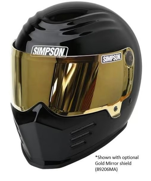 Simpson Outlaw Helmet 3 Snell Gloss Black
