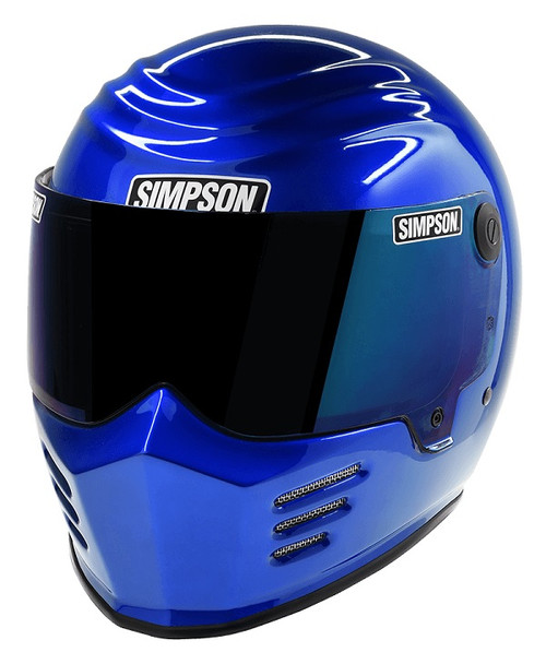 Simpson Outlaw 2 Helmet Blue Rayleigh