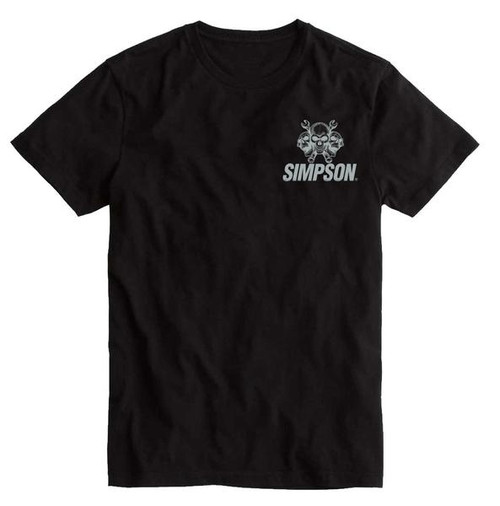 Simpson Tri Skull Tee T Shirt