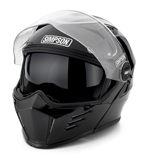 Simpson Darksome Helmet Gloss Black ECE & DOT