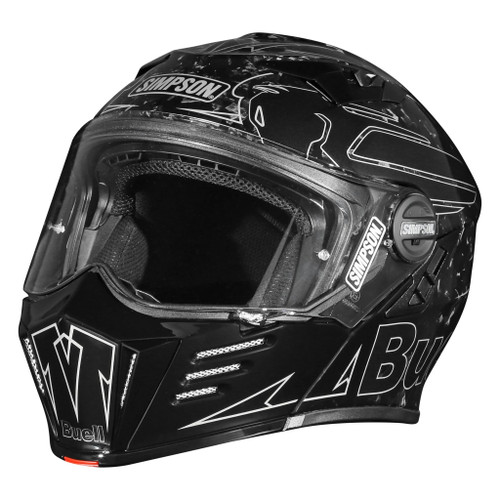 Simpson Ghost Venom Bandit Helmet Carbon Forged