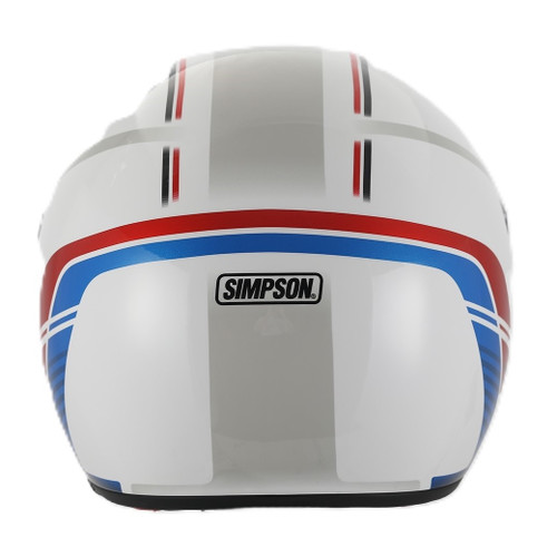 Simpson M30 Helmet Gloss White TR859
