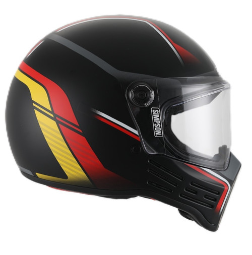 Simpson M30 Helmet Matt Black TR859