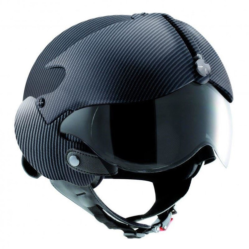 Open Face Scooter Motorcycle Helmet Osbe Gpa Aircraft Tornado Carbon